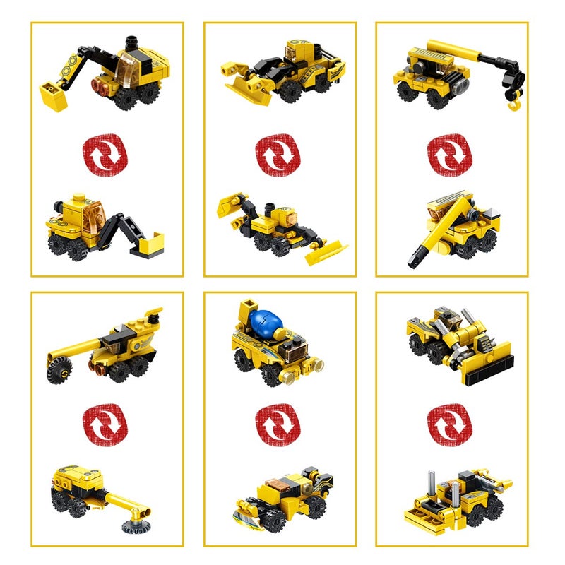 Sciencow Robot Building Toys for 6 7 8 9 10 11 12 13 14 Years Old Kids | 25-in-1 Construction Blocks Sets for Robot or Trucks, Christmas Birthday Gifts for Age 6-8 7-9 8-14 yrs Boys - Image 4